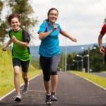 Kids Performing Physical Fitness For Health Benefits - Trade Winds Dental