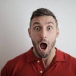 Man With Shocked Look - Trade Winds Dental
