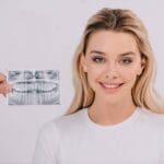 woman in wisdom teeth recovery in georgetown, tx